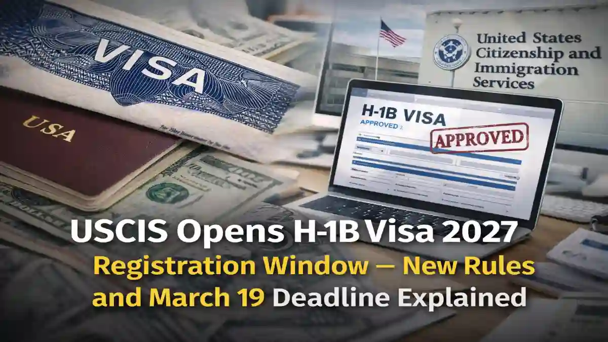h1b visa 2027, uscish1b registration, h1b visa lottery usa, work visa united states, h1b deadline march 19